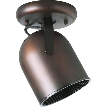 PROGRESS LIGHTING One-Light Multi Directional Roundback Wall/Ceiling Fixture P6144-174